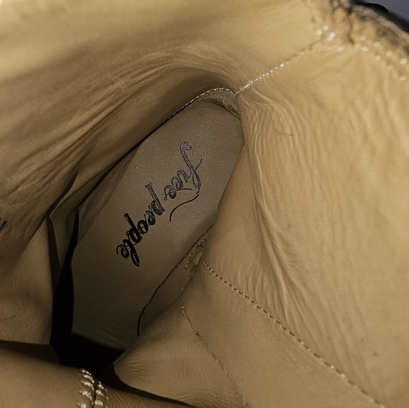 Free People New Frontier Western Boots Size 7.5 - Picture 6 of 7